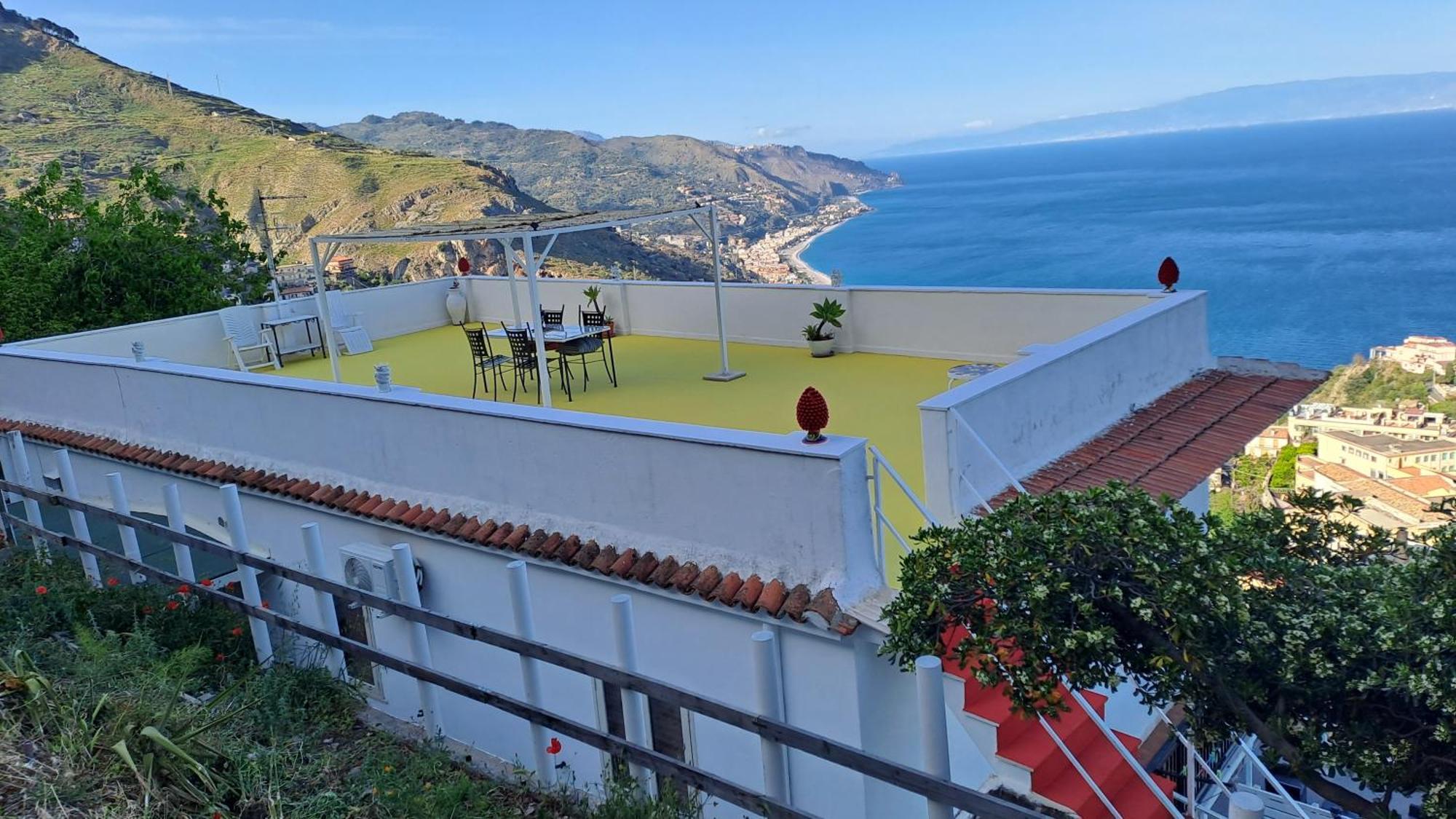 Villa Johnny And Mary'S House Breathtaking View Таорміна Екстер'єр фото